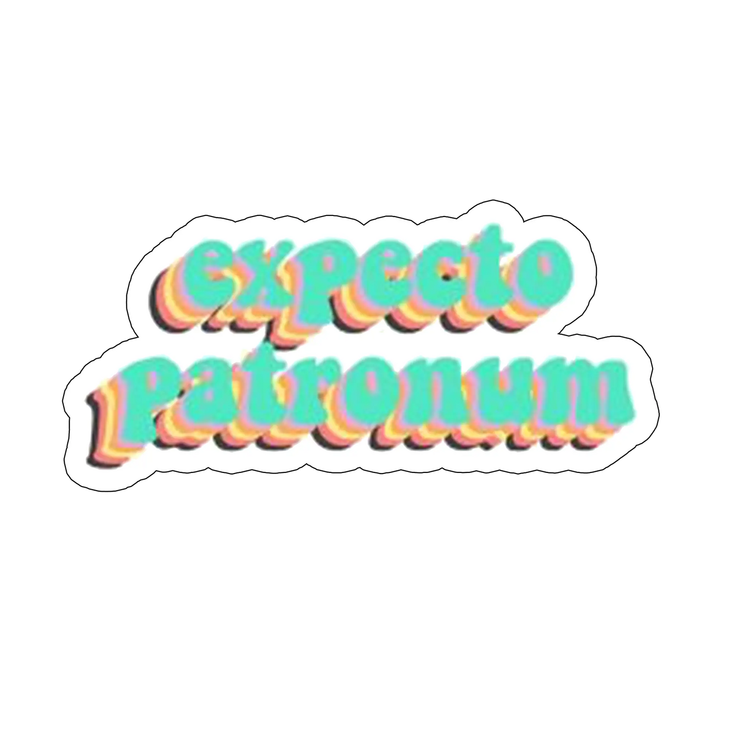 Sticker expecto patronum Harry Potter