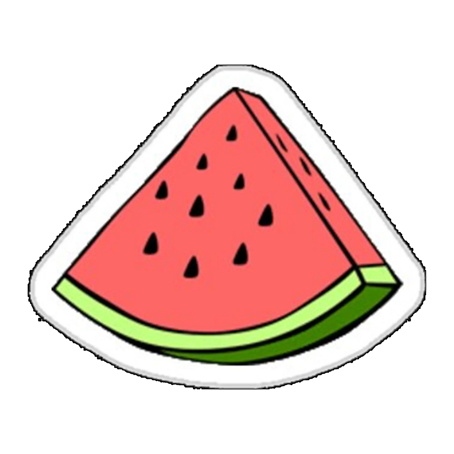 Sticker felie pepene