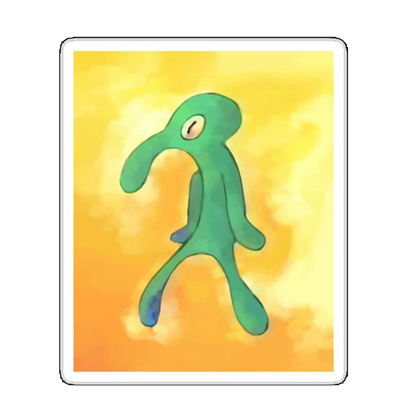 Sticker green thing
