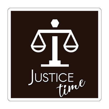 Sticker justice time