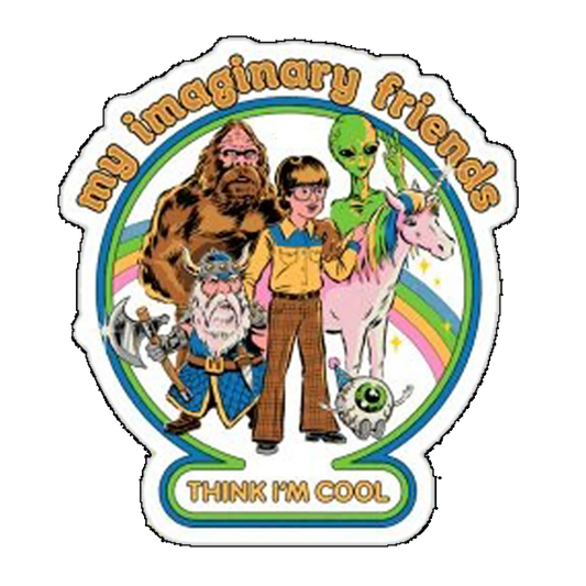 Sticker my imaginary friends