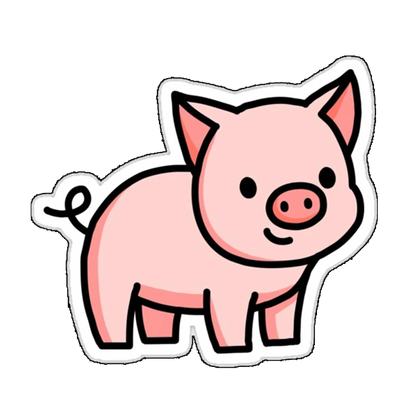 Sticker porc
