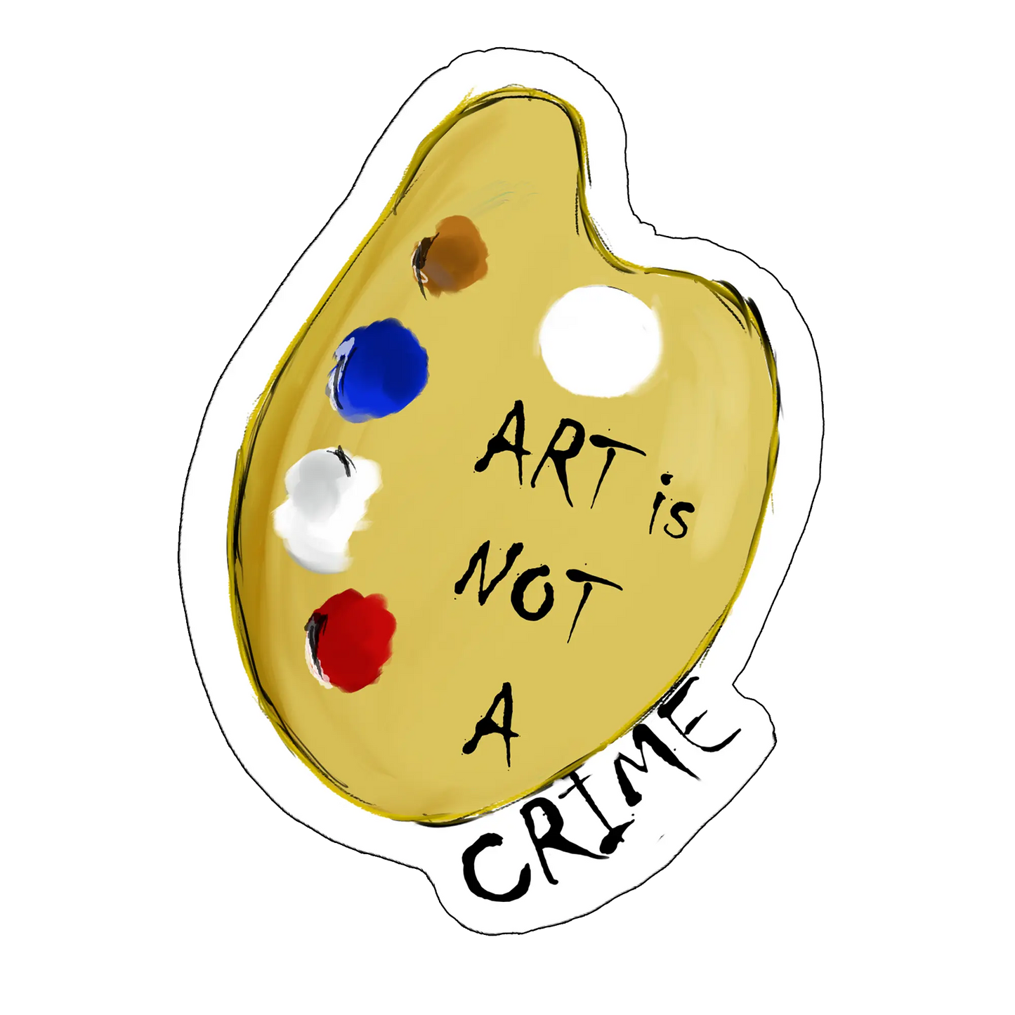 sticker ART isnt a CRIME