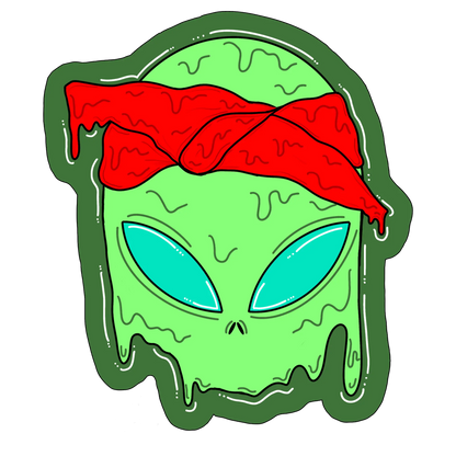 sticker Alien