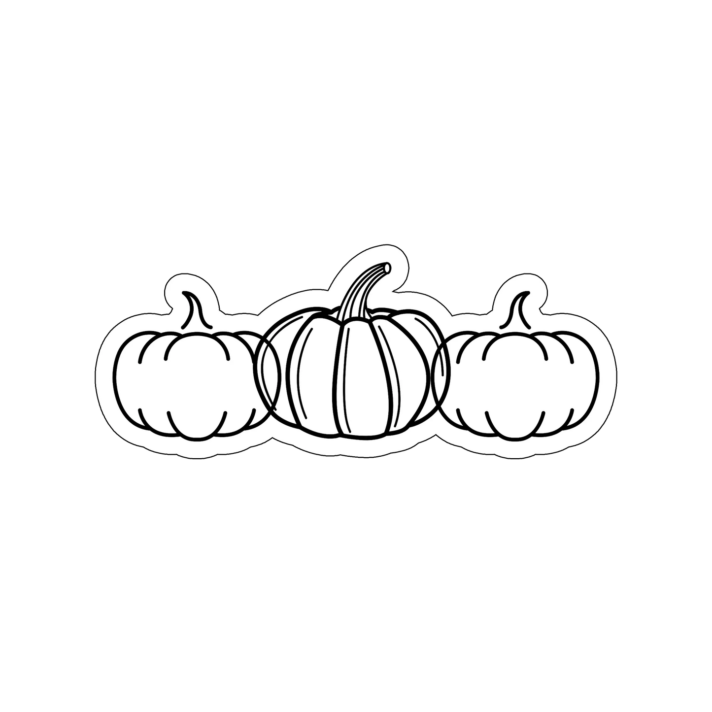 sticker Autumn Mood Pumpkin