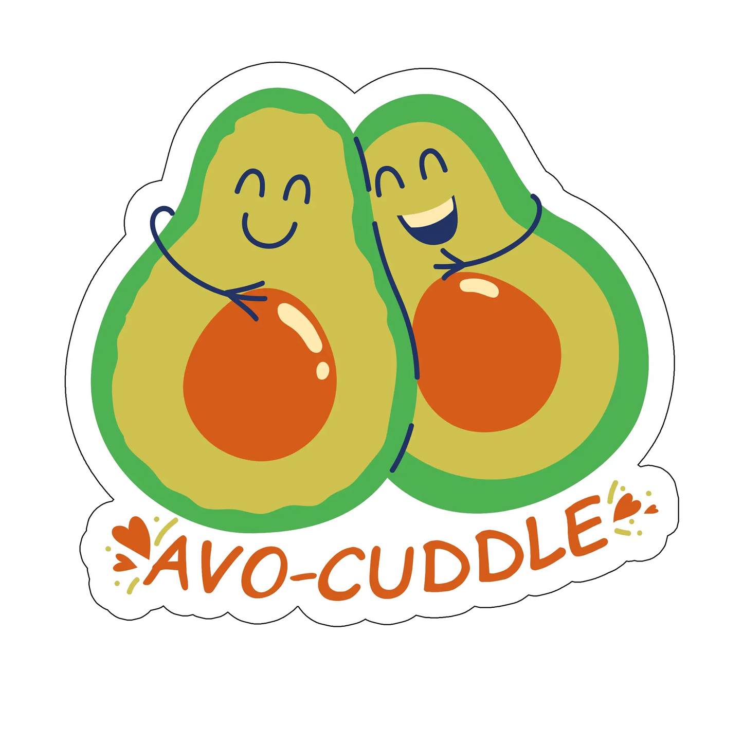 sticker Avo-Cuddle