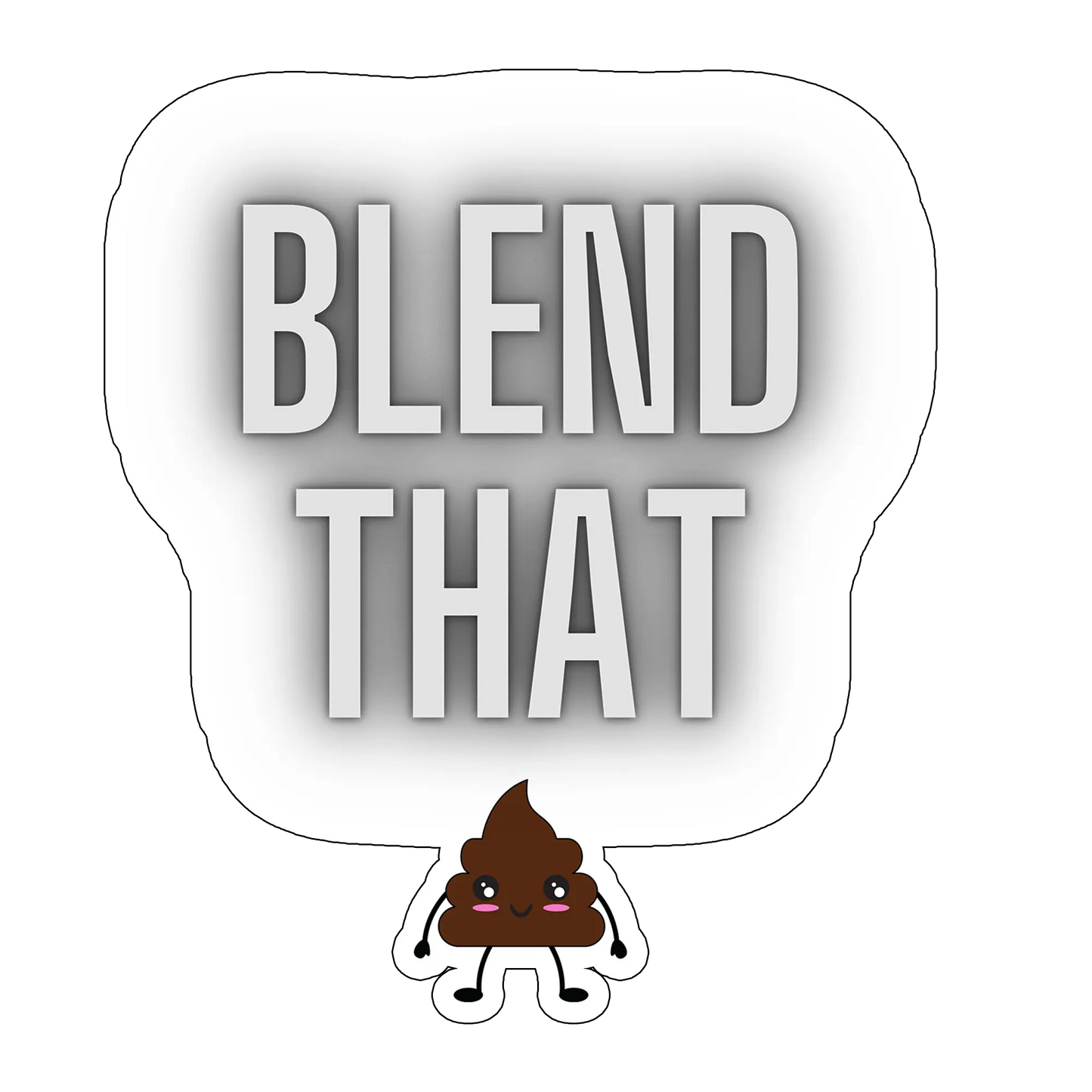 sticker BLEND THAT