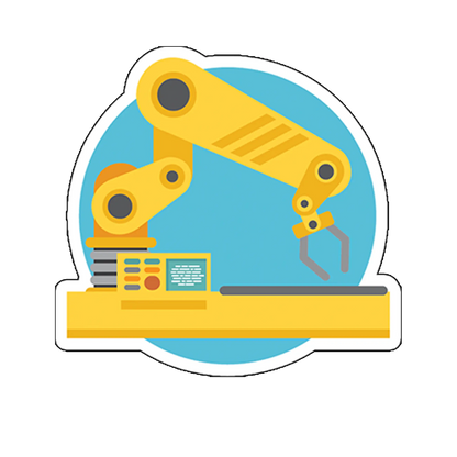 sticker BRAT_ROBOTIC