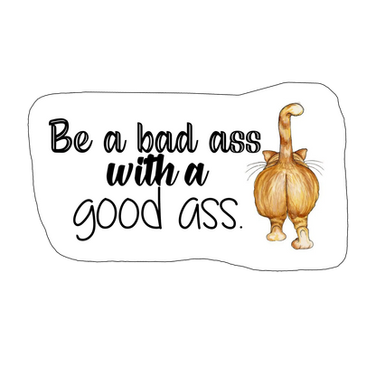 sticker Bad ass