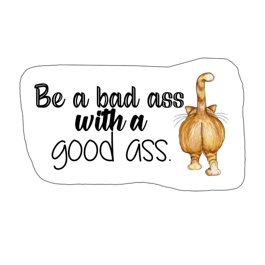 sticker Bad ass