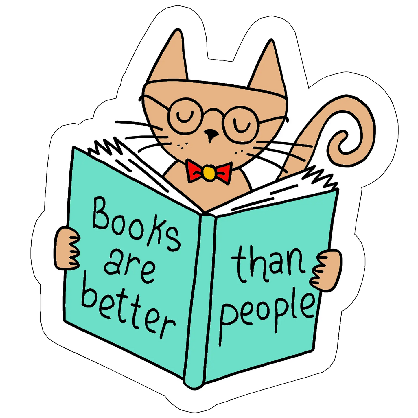 sticker Better than people