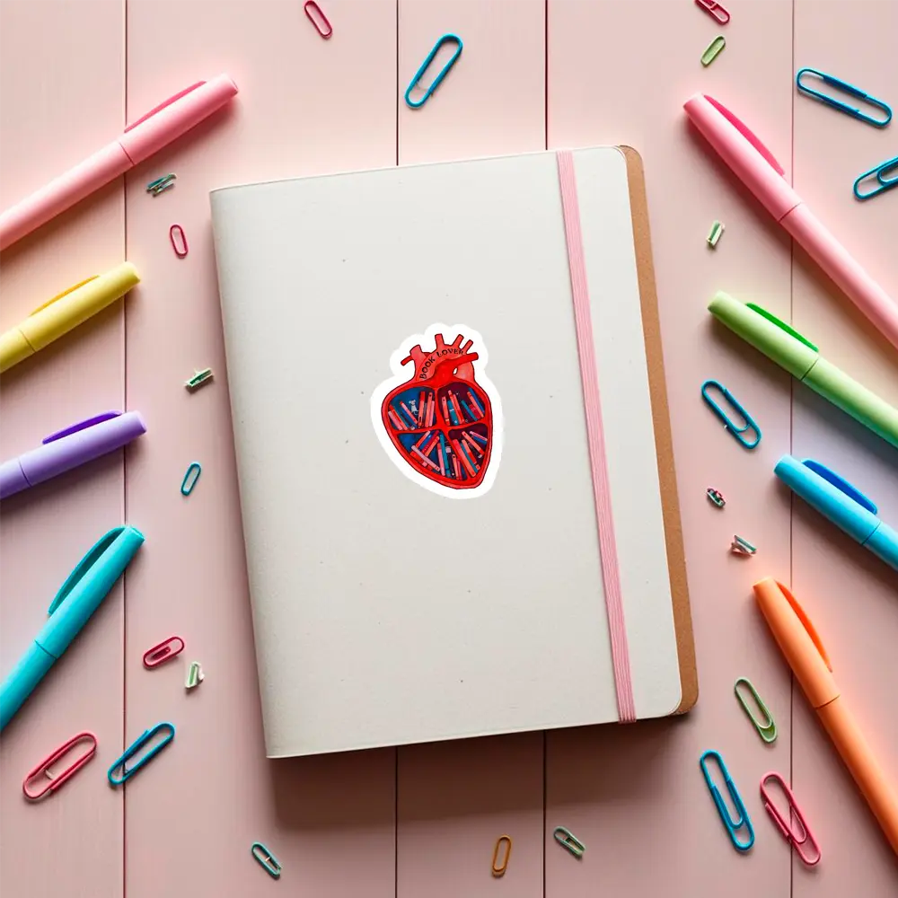 sticker Book lover heart
