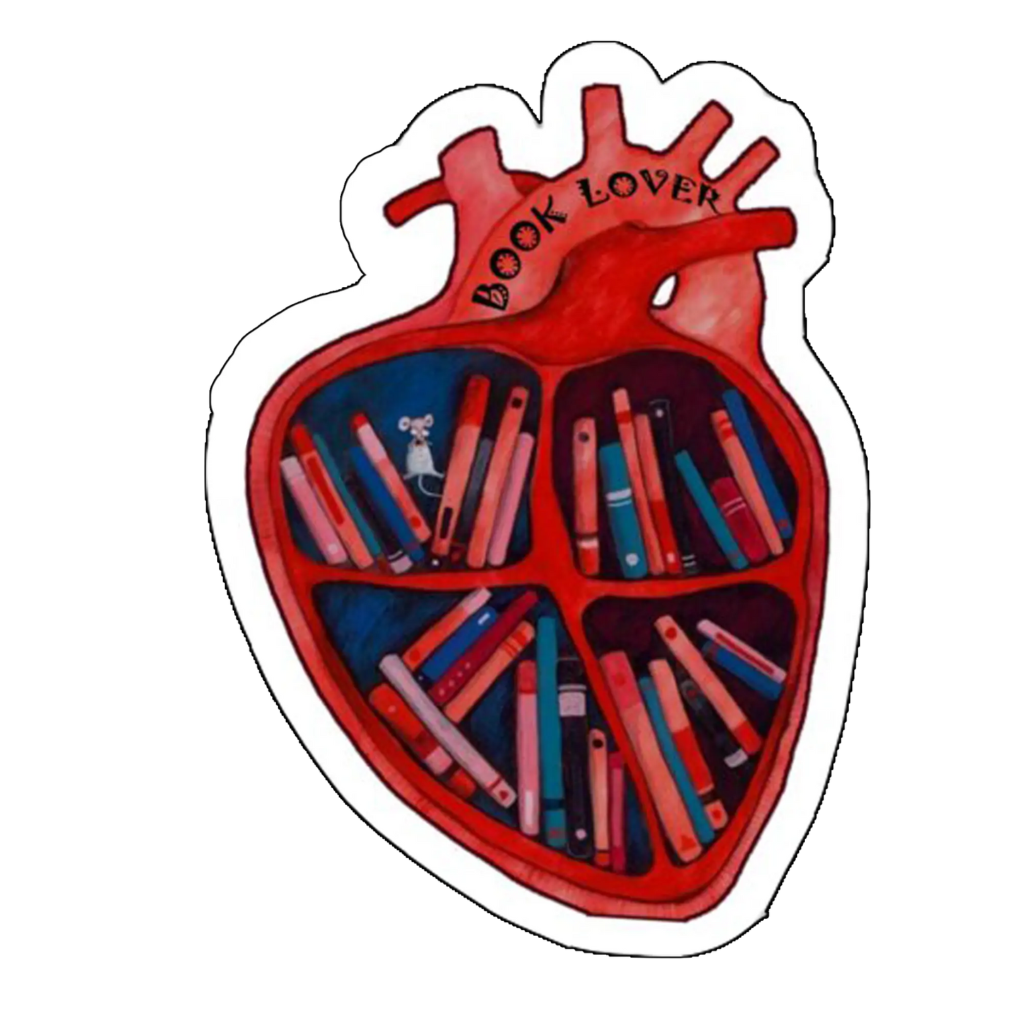 sticker Book lover heart