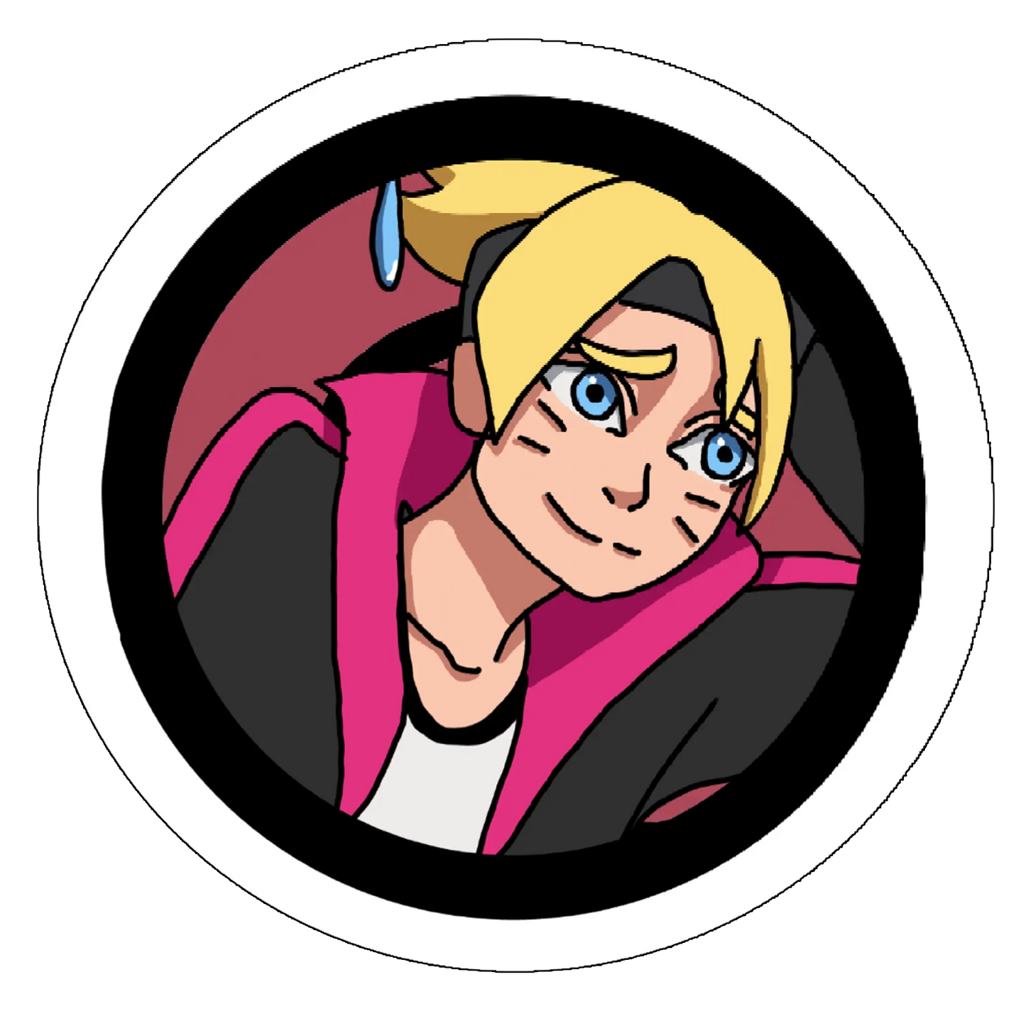 sticker Boruto Uzumaki