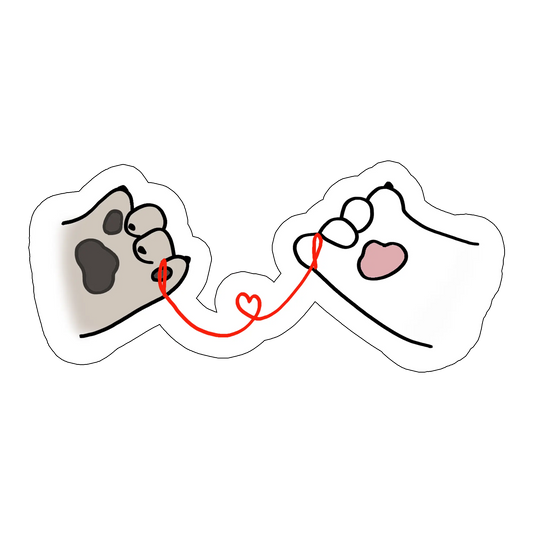 sticker Caty promise