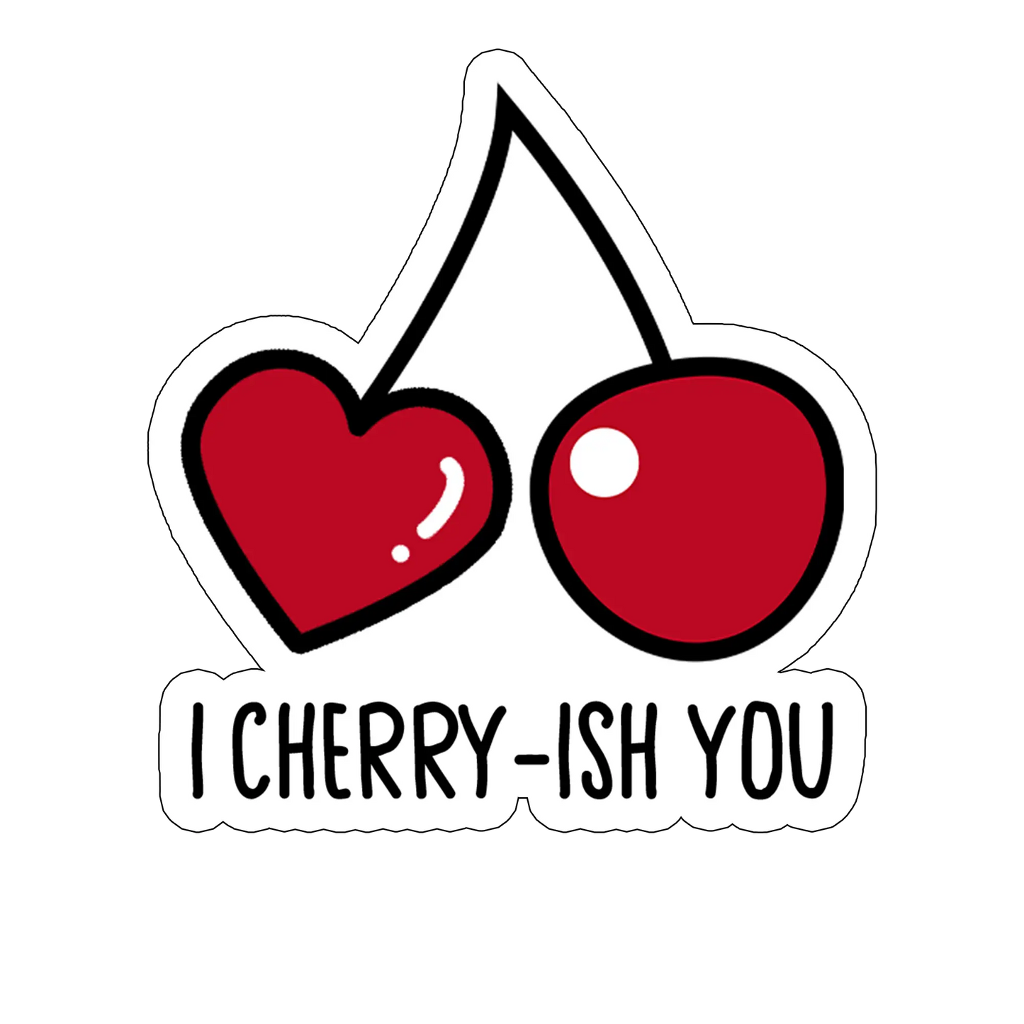 sticker Cherry-ish