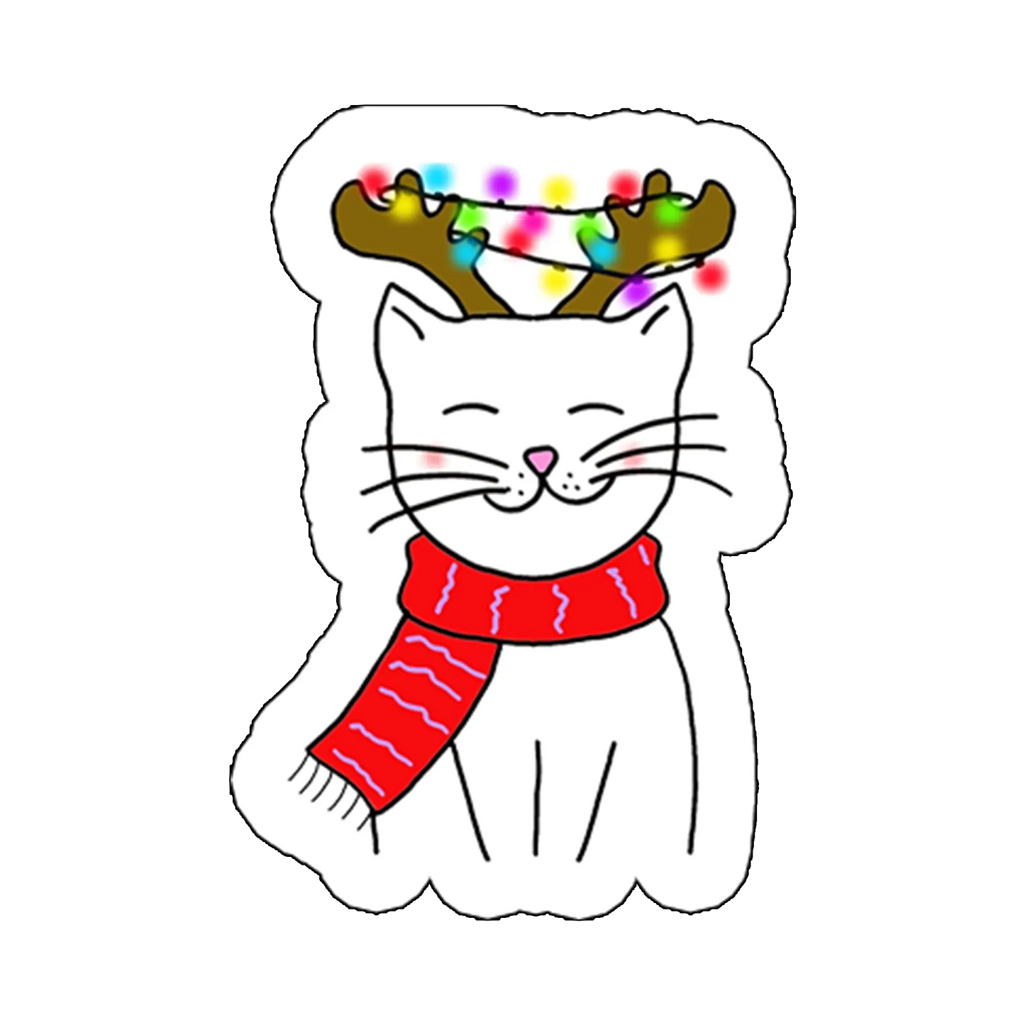 sticker Christmas_cat