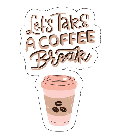 sticker Coffee Break