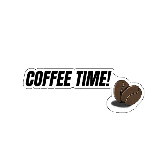 sticker Coffee Time