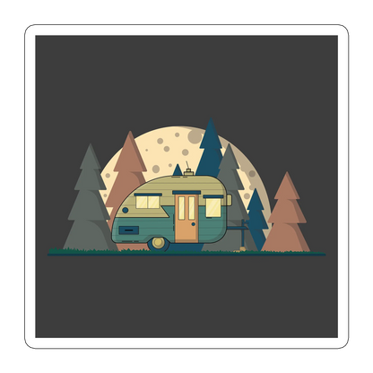 sticker Cozy Camp
