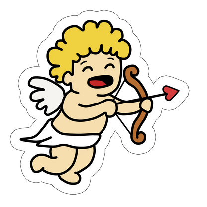 sticker Cupidon