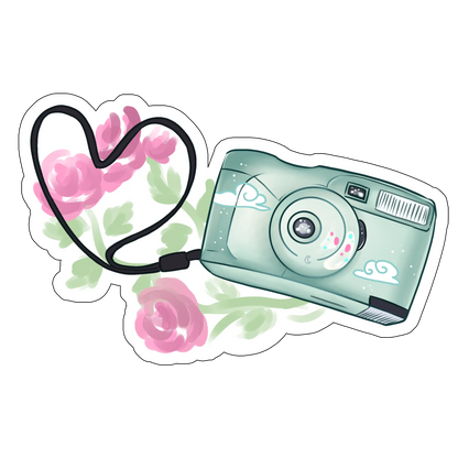 sticker Cute photo camera