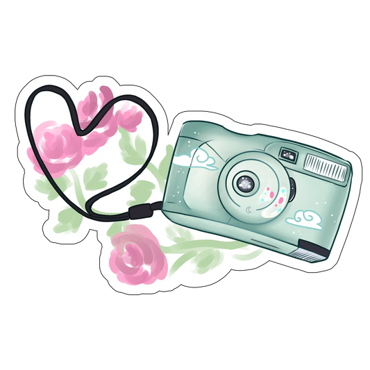 sticker Cute photo camera