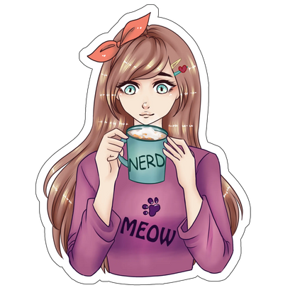 sticker Daily doze of nerdiness
