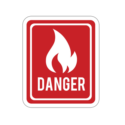 sticker Danger
