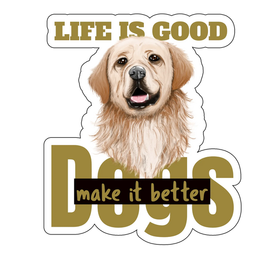 sticker Dogs Are The Best