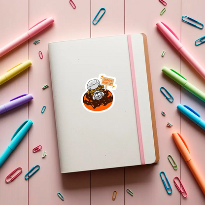 sticker Donut Give Up