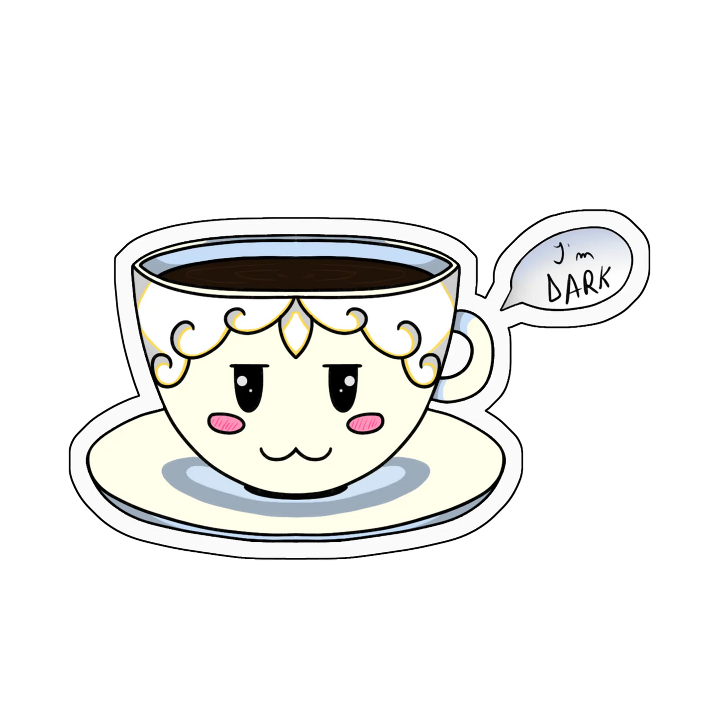 sticker Drak Coffee