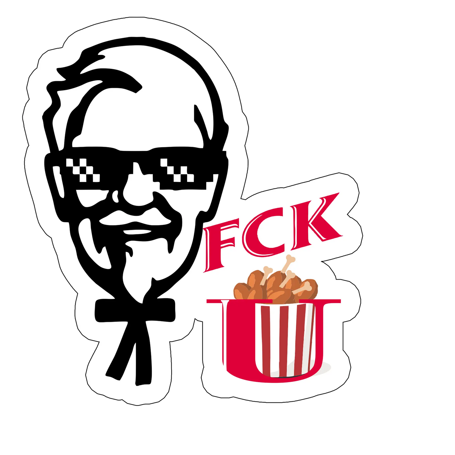 sticker FCK