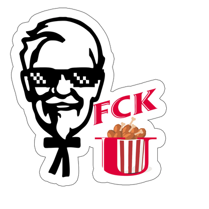 sticker FCK