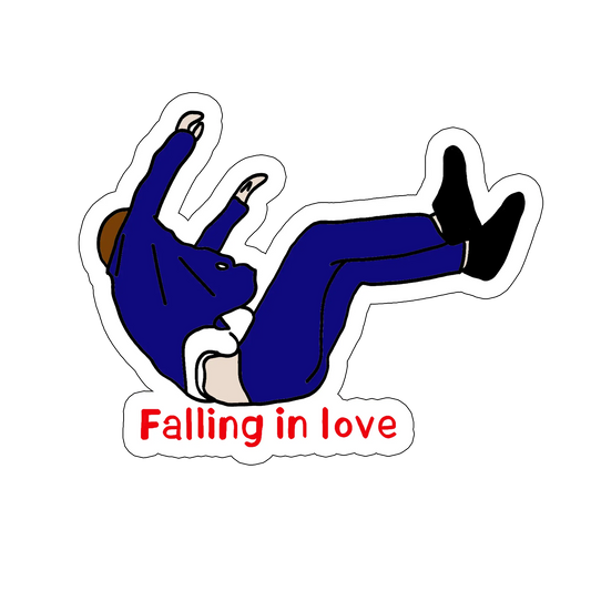 sticker Falling in love