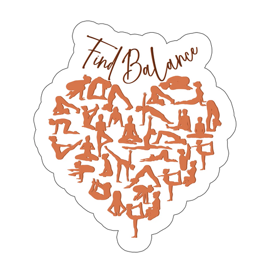 sticker Find Balance