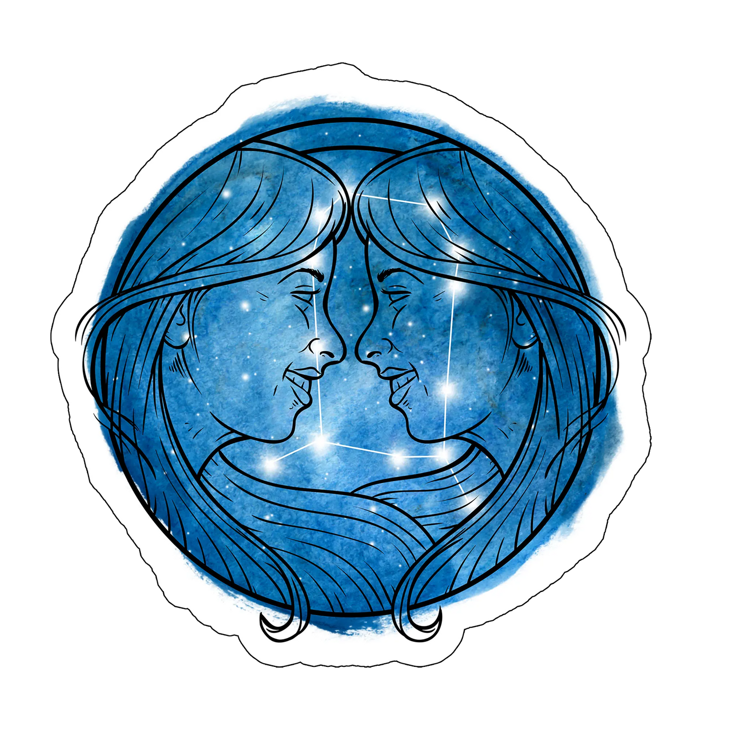 sticker Gemini Sign