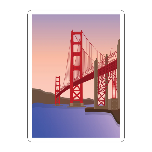 sticker Golden Gate Bridge