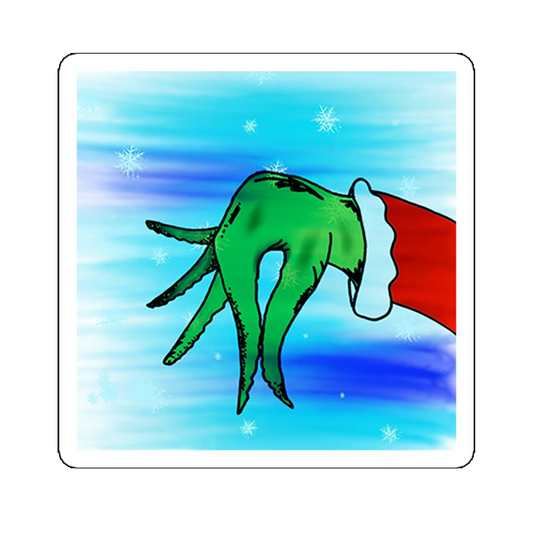 sticker Grinch_hand