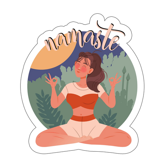 sticker Hatha Yoga