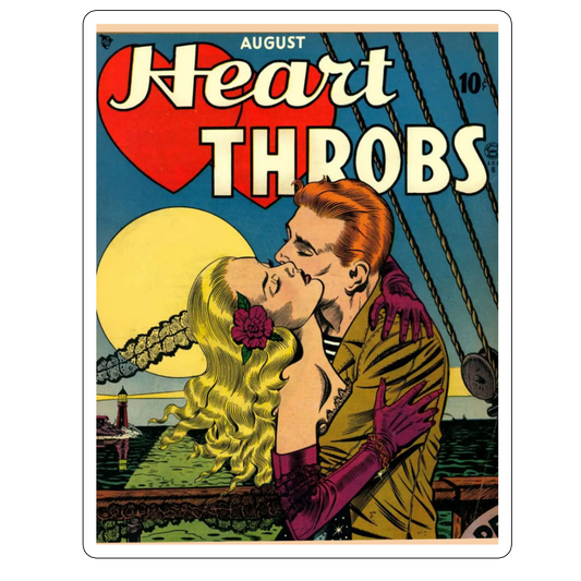 sticker Heart Throbs Comic Book