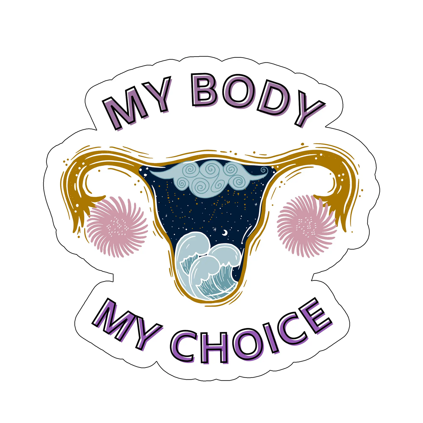 sticker Her Body
