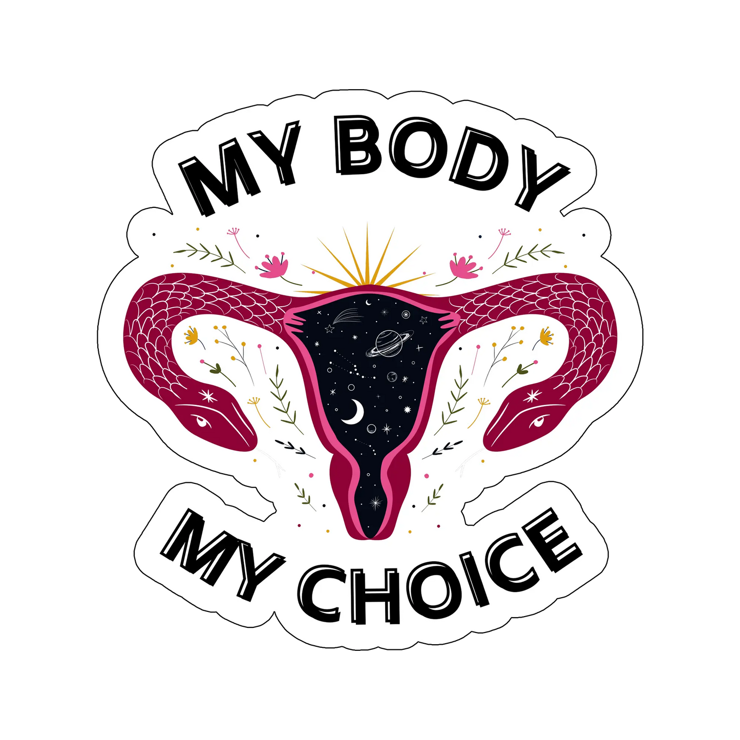sticker Her Choice