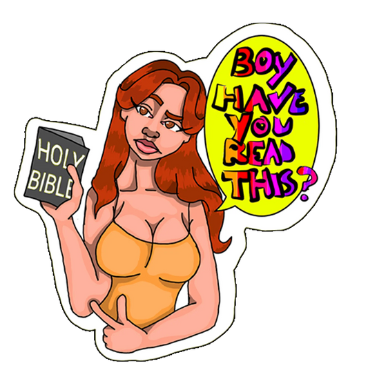 sticker Holy bible