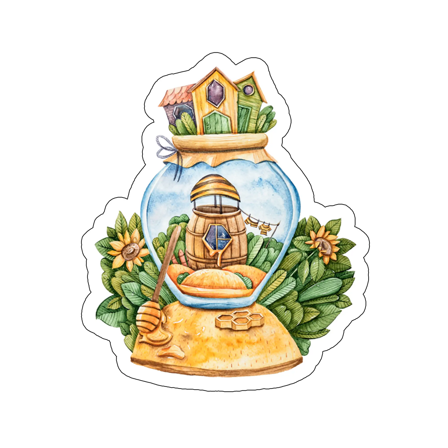 sticker House-of-honey