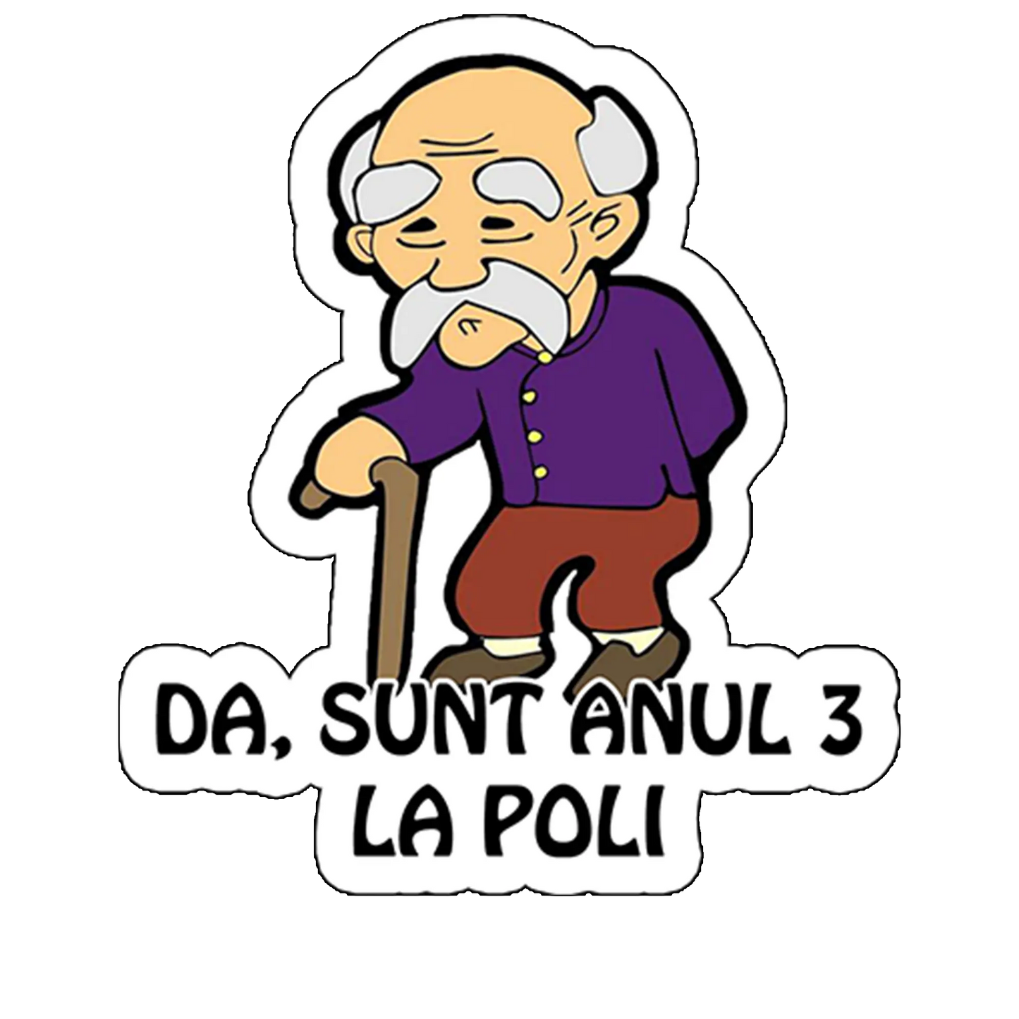 sticker INGINER_IN_FLOAREA_VARSTEI