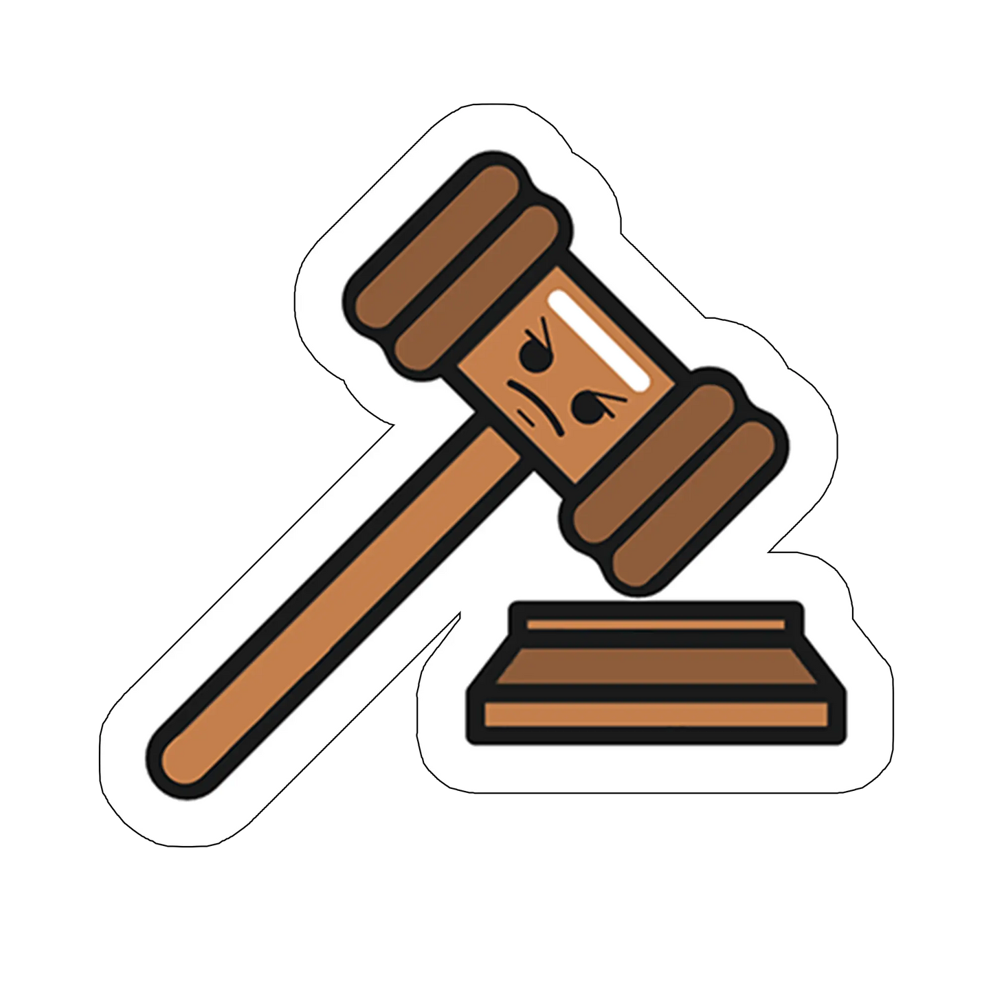 sticker JUSTICE_HAMMER