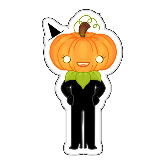 sticker Jack-O`-lantern