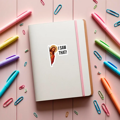 sticker Jesus I-saw that