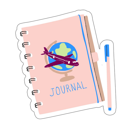 sticker Jurnal de calatorie